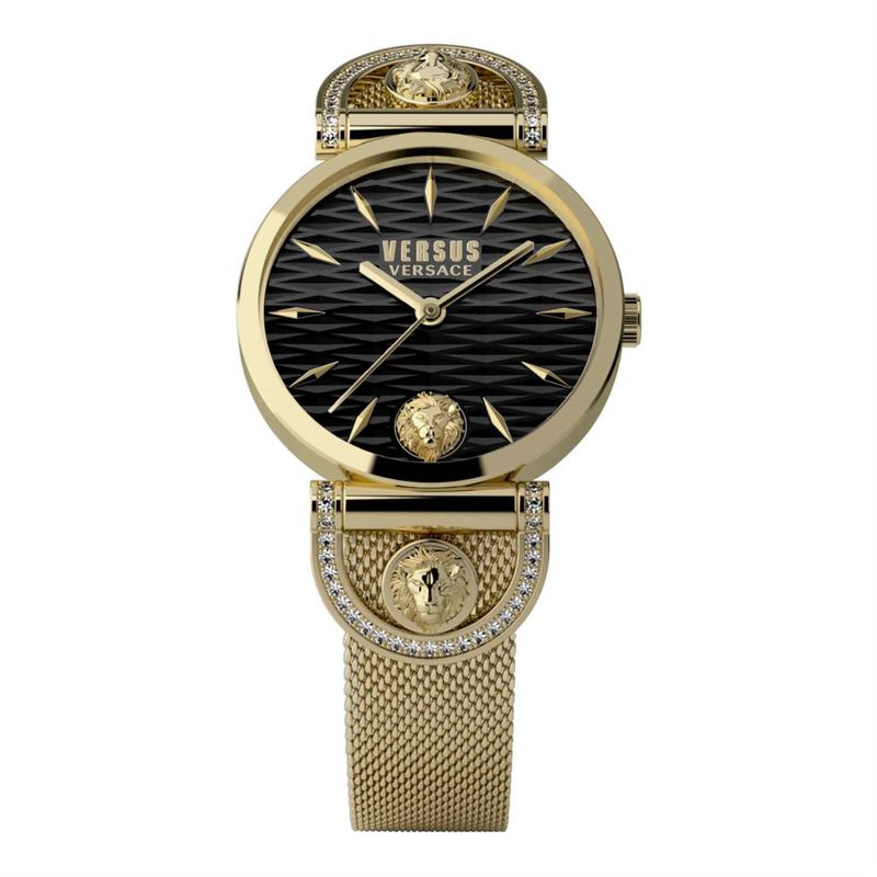 VERSACE - RELOJ VERSUS VERSACE VSPVP1021 PARA MUJER DORADO DE ACERO INOXIDABLE