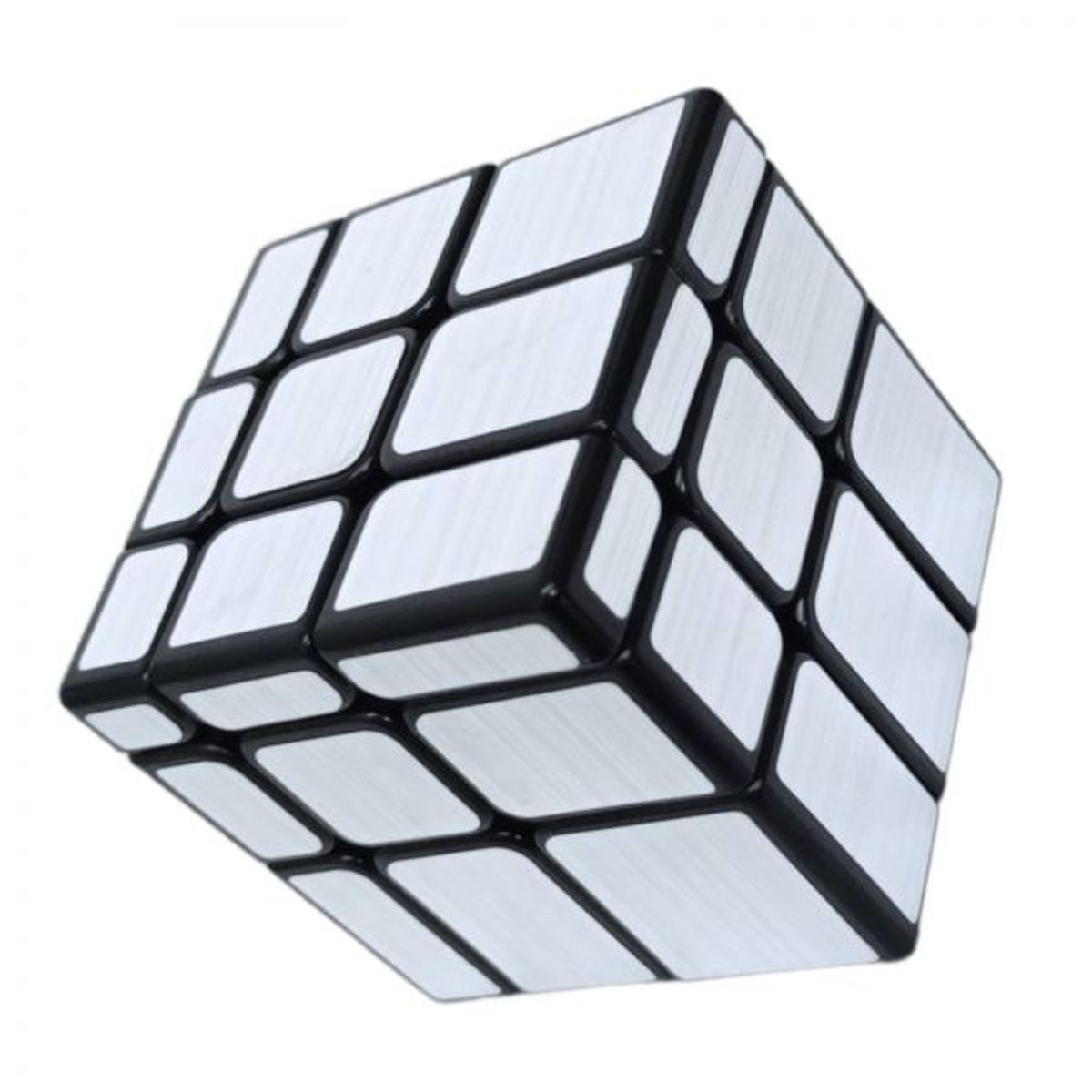 GENERICO - Cubo De Rubik 3x3 Mirror ShengShou - plata