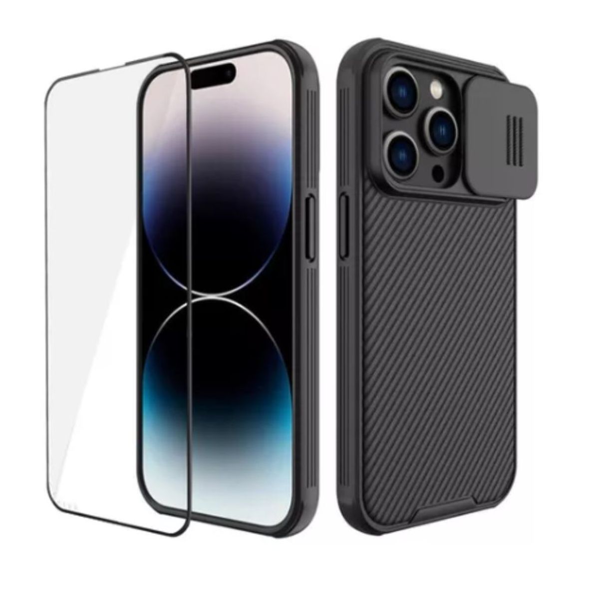 NILLKIN - CASE NILLKIN CAMSHIELD IPHONE 14 PRO + VIDRIO
