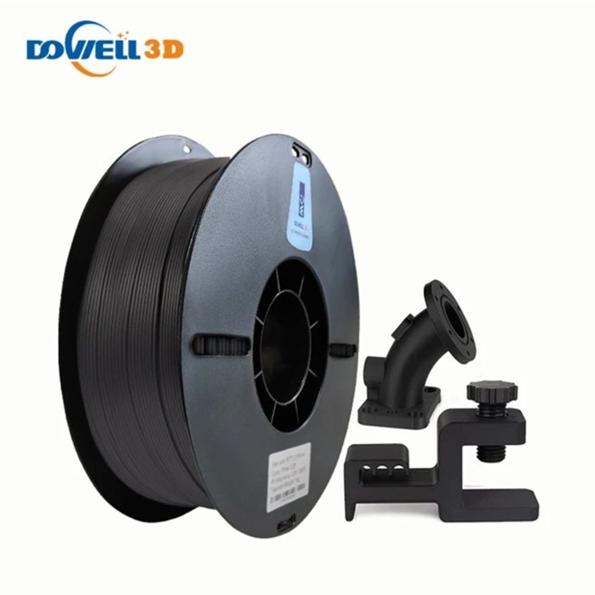 DOWELL - Filamento ASA Fibra de Carbono DOWELL Negro