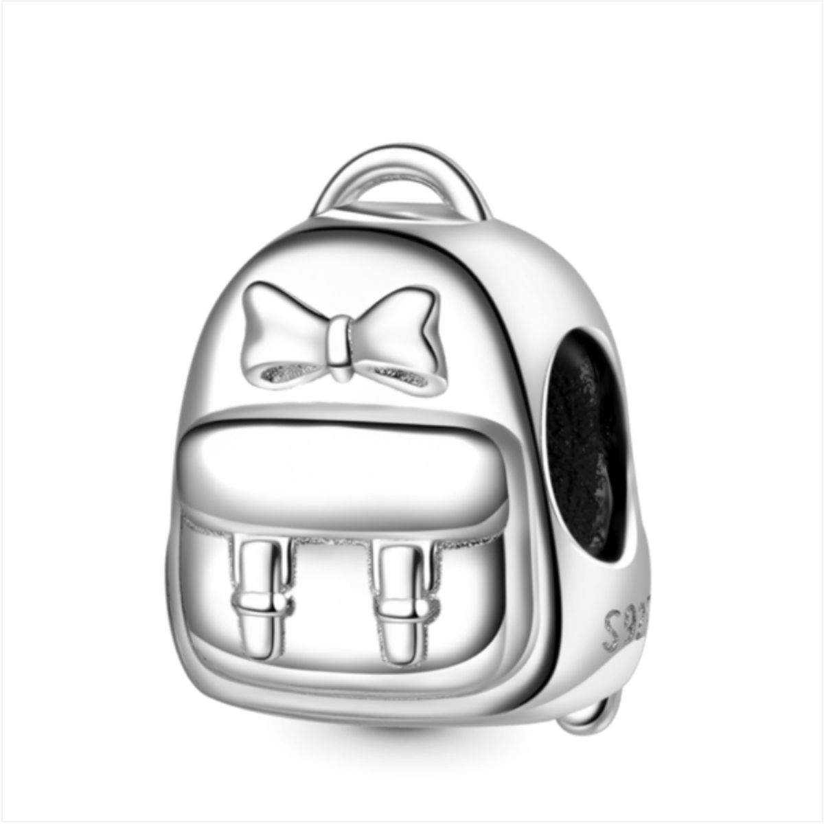 GENERICO - Charm de plata Gnoce mochila de viaje