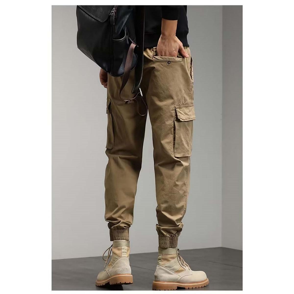 DENISASAA - Pantalones casuales de otoño e invierno para hombre