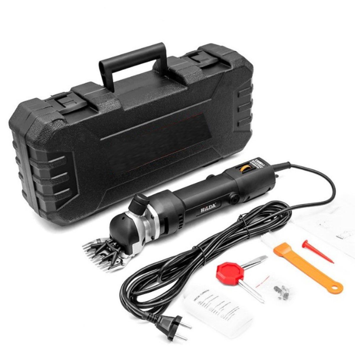 GENERICO - MAQUINA CORTADORA DE LANA OVEJAS ALPACAS MARCA HILDA 690W