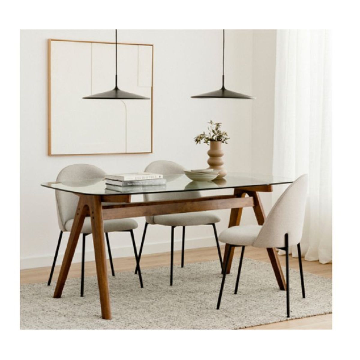 MOBILIARI - COMEDOR MOBILIARI GARICK 4 SILLAS