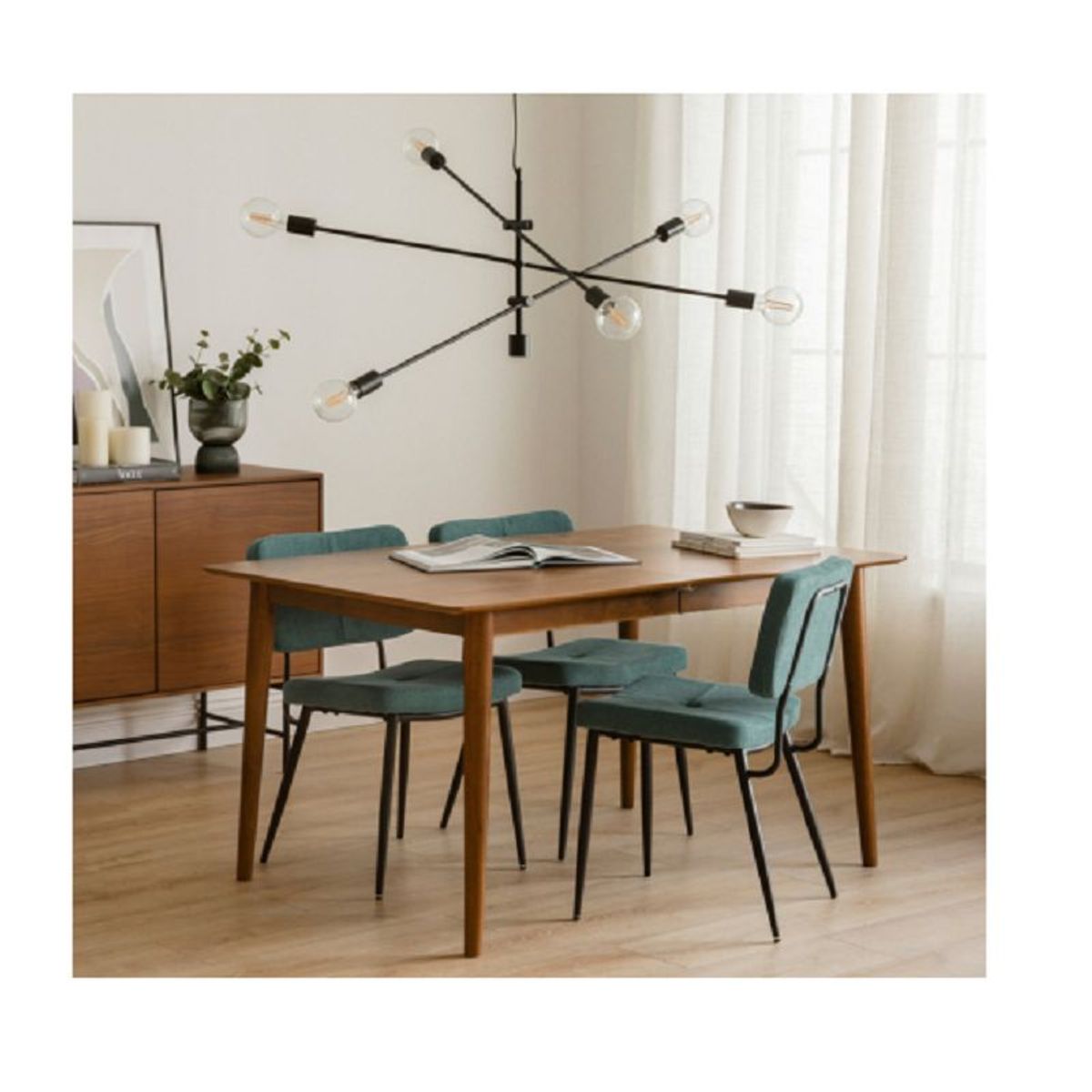 MOBILIARI - COMEDOR MOBILIARI IGNACIO 4 SILLAS.