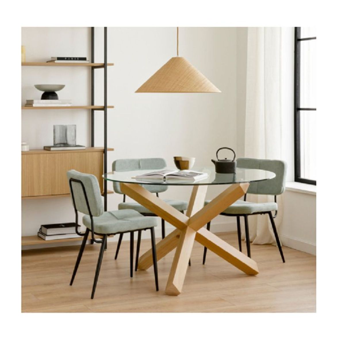 MOBILIARI - COMEDOR MOBILIARI ROMERO 4 SILLAS.