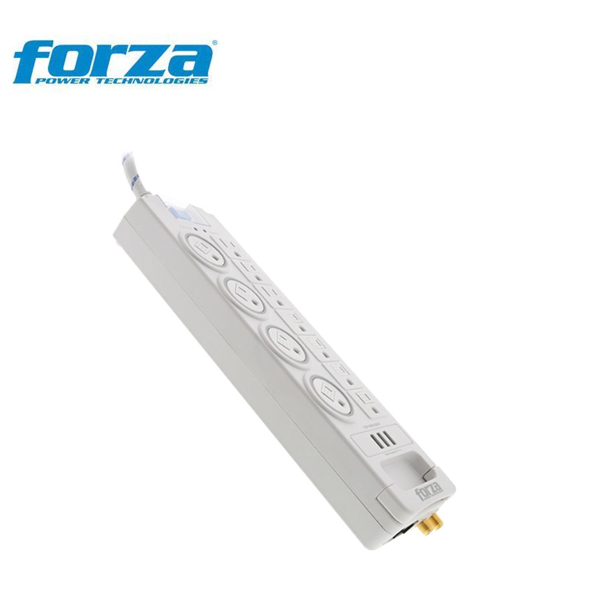 FORZA - Forza Supresor Pico 220v / 240 W - 11 Sal Mod Fsp -1011usb Blanco