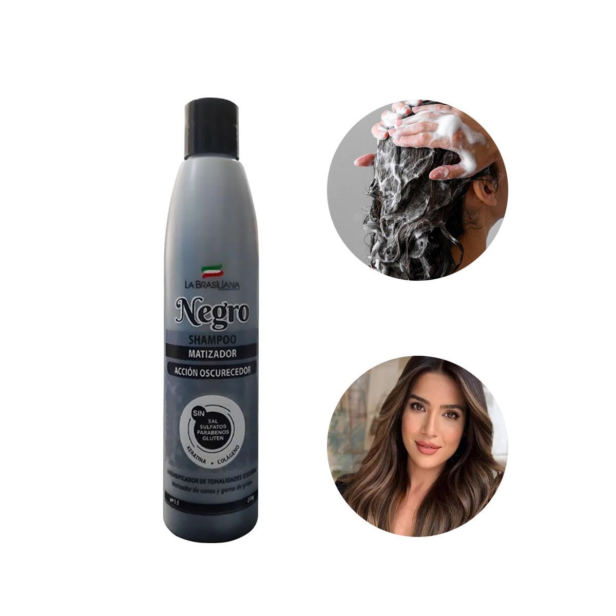 LA BRASILIANA - Secadora 5000w y Shampoo Matizador