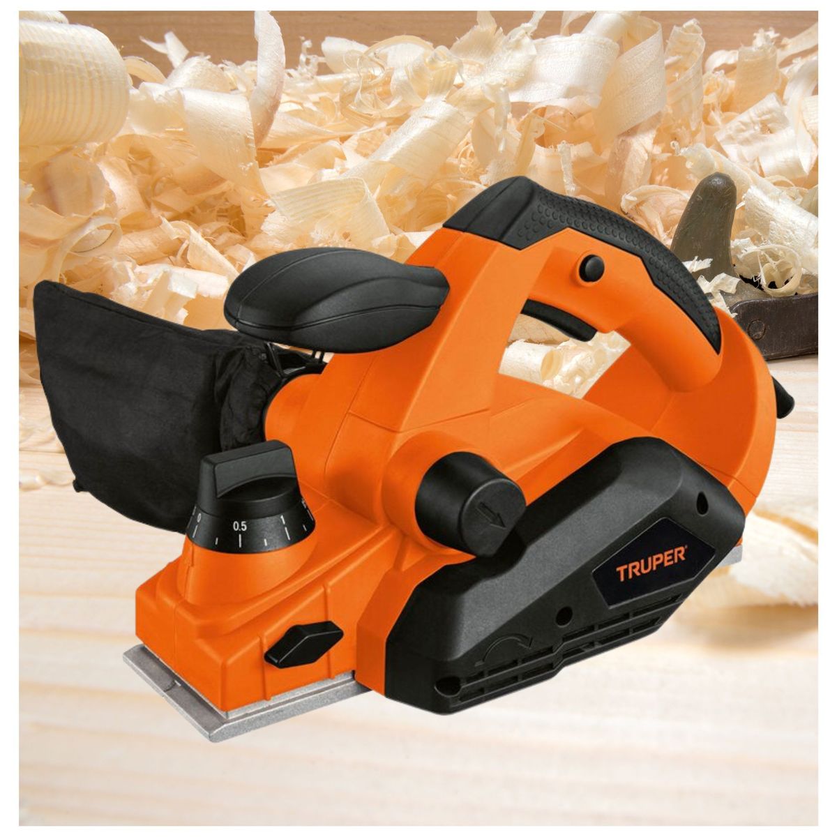 TRUPER - Cepillo eléctrico profesional garlopa 850W 220V CARPINTERO Truper