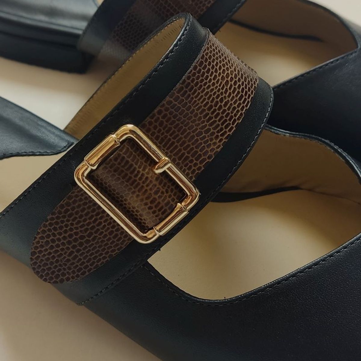 IRISABA - BALERINA DE CUERO IRISABA PARA MUJER AGATTA NEGRO_.