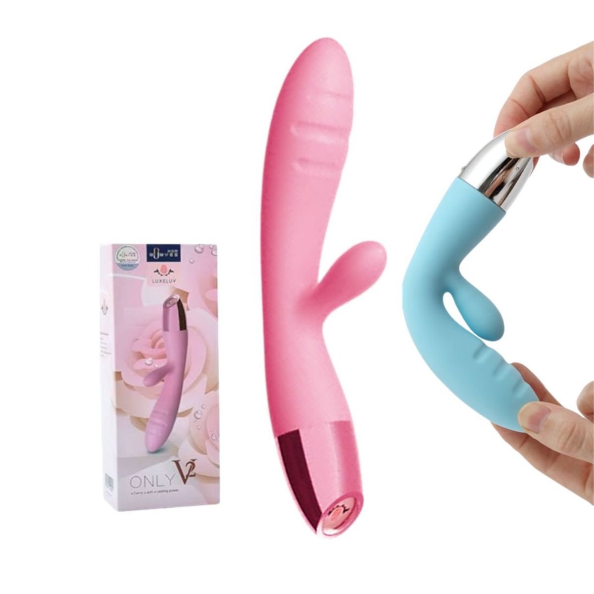 GENERICO - VIBRADOR ONLY V2 CON 10 MODOS DE VIBRACIÓN.