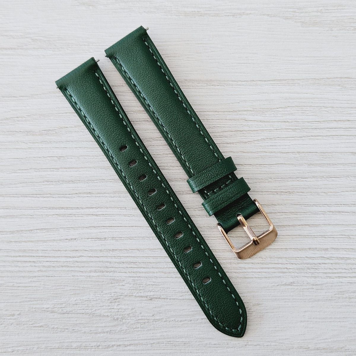 GENERICO - Correa de Cuero para HUAWEI FIT MINI - Verde