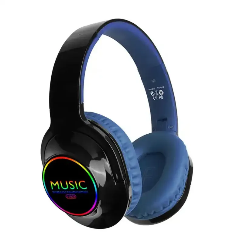 SEISA - Audífono bluetooth VJ022 color azul Élegans