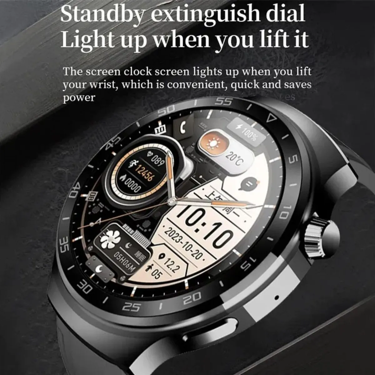 GENERICO - Reloj Inteligente Deportivo para Hombre y Mujer