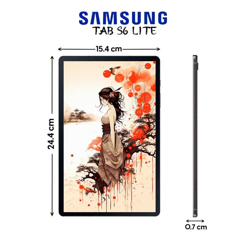 SAMSUNG - Tablet Samsung Galaxy Tab S6 Lite 10.4 128GB 4GB RAM Gris SM-S PEN-P613NZAKPEO