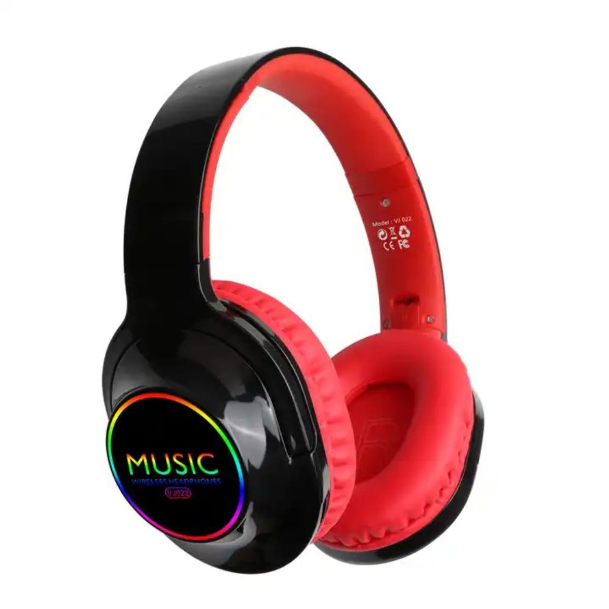 SEISA - Audífono bluetooth VJ022 color rojo Élegans