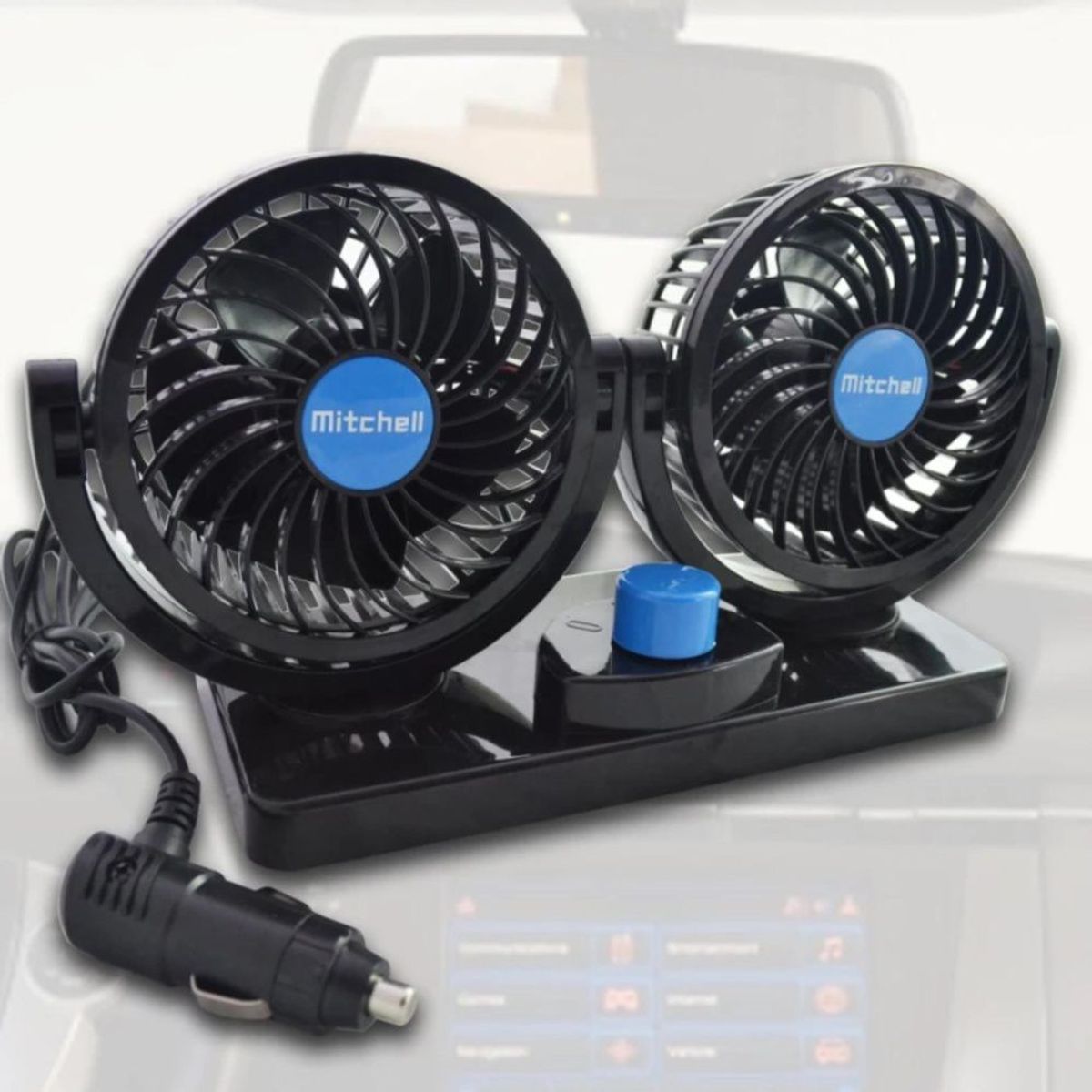 OEM - Ventilador para Vehiculos 12Voltios de Auto Carro Mitchell