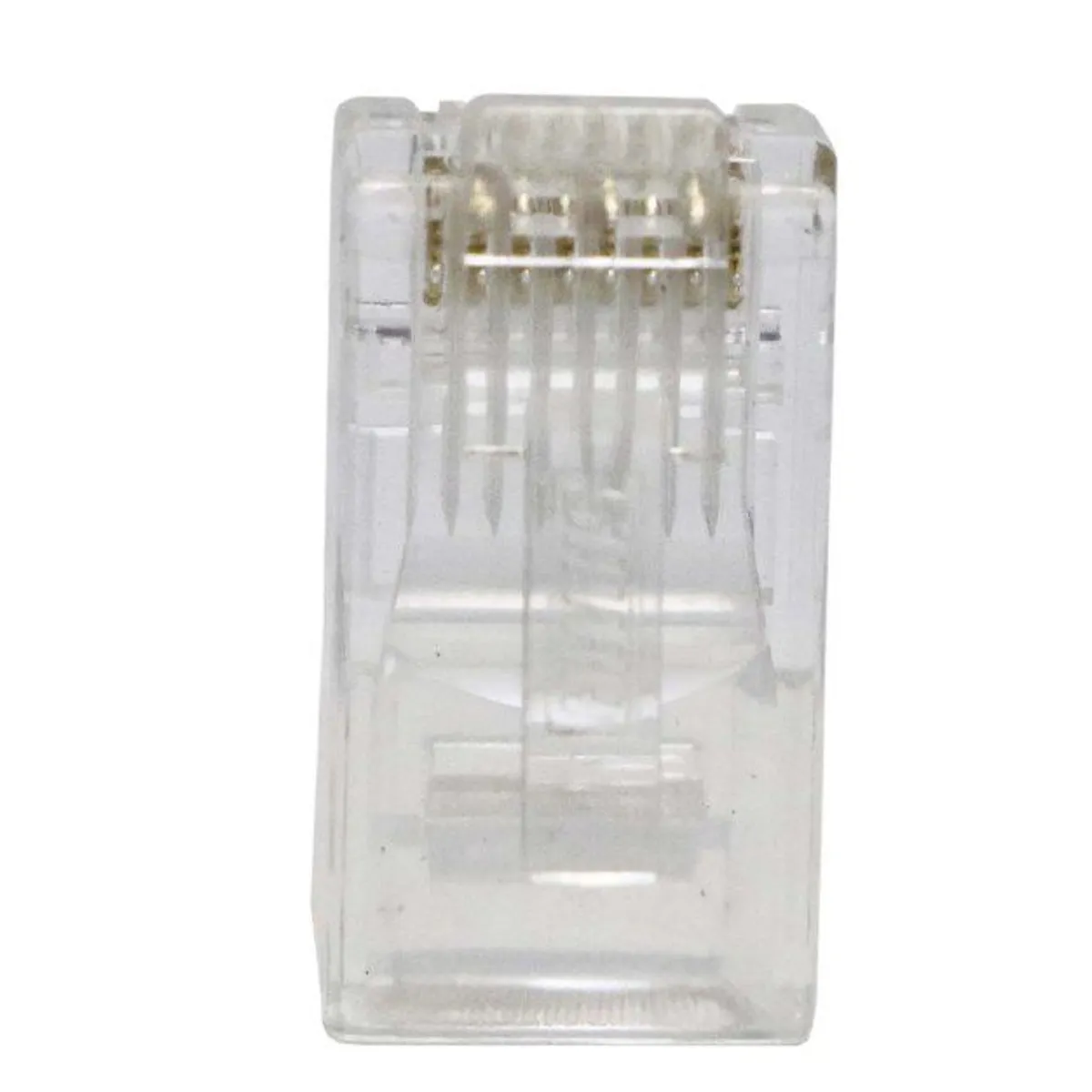 SATRA - 102040001 RJ45 CAT 6 SATRA CONECTOR PLUG - Caja x 100 unds.