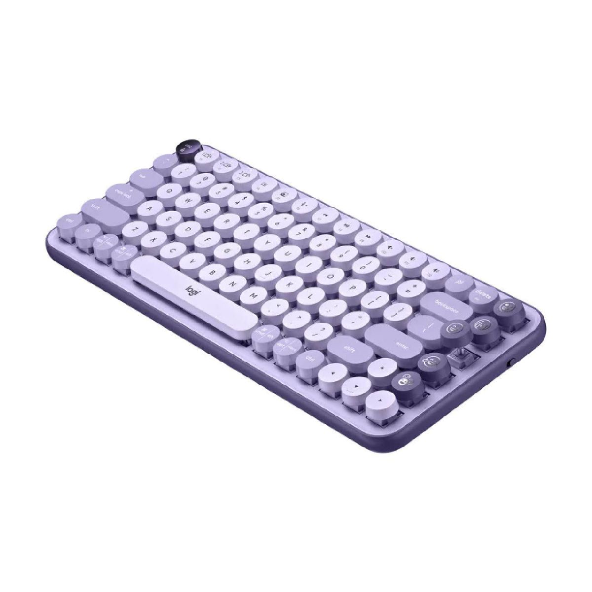 LOGITECH - Teclado Logitech Pop Keys WirelessBT Cosmos Lavender 920-011519