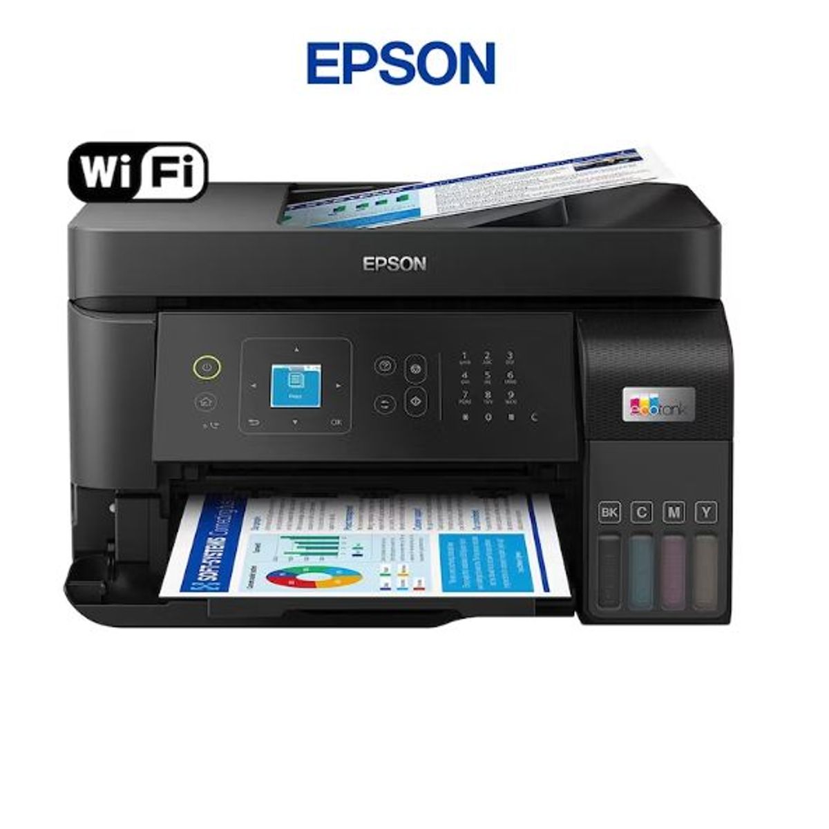 EPSON - Impresora Multifuncional Epson EcoTank L5590 Sistema Continuo Wi-Fi