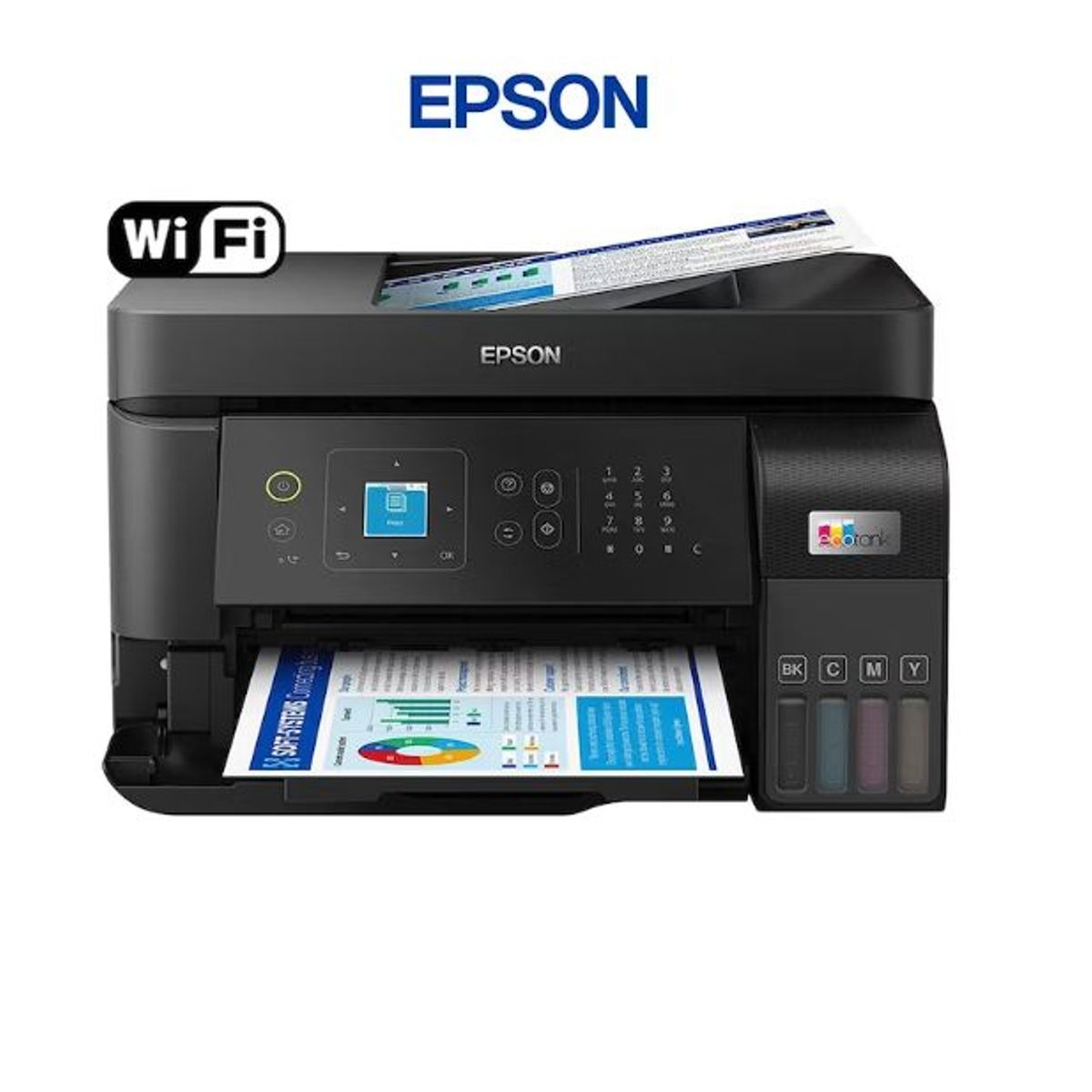EPSON - Impresora Multifuncional Epson EcoTank L5590 Sistema Continuo Wi-Fi