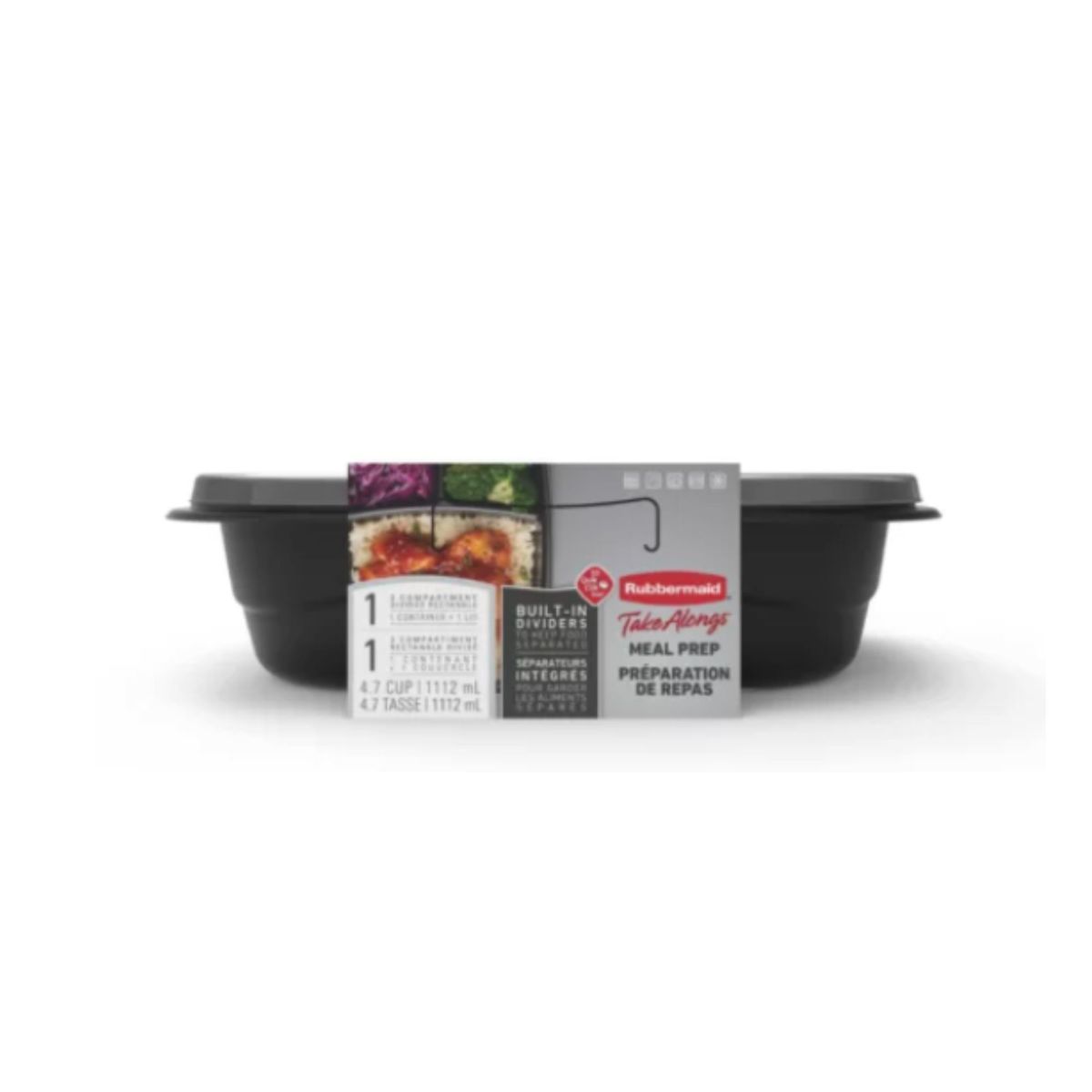 RUBBERMAID - Hermético Rubbermaid TakeAlongs Meal Prep 1112mL