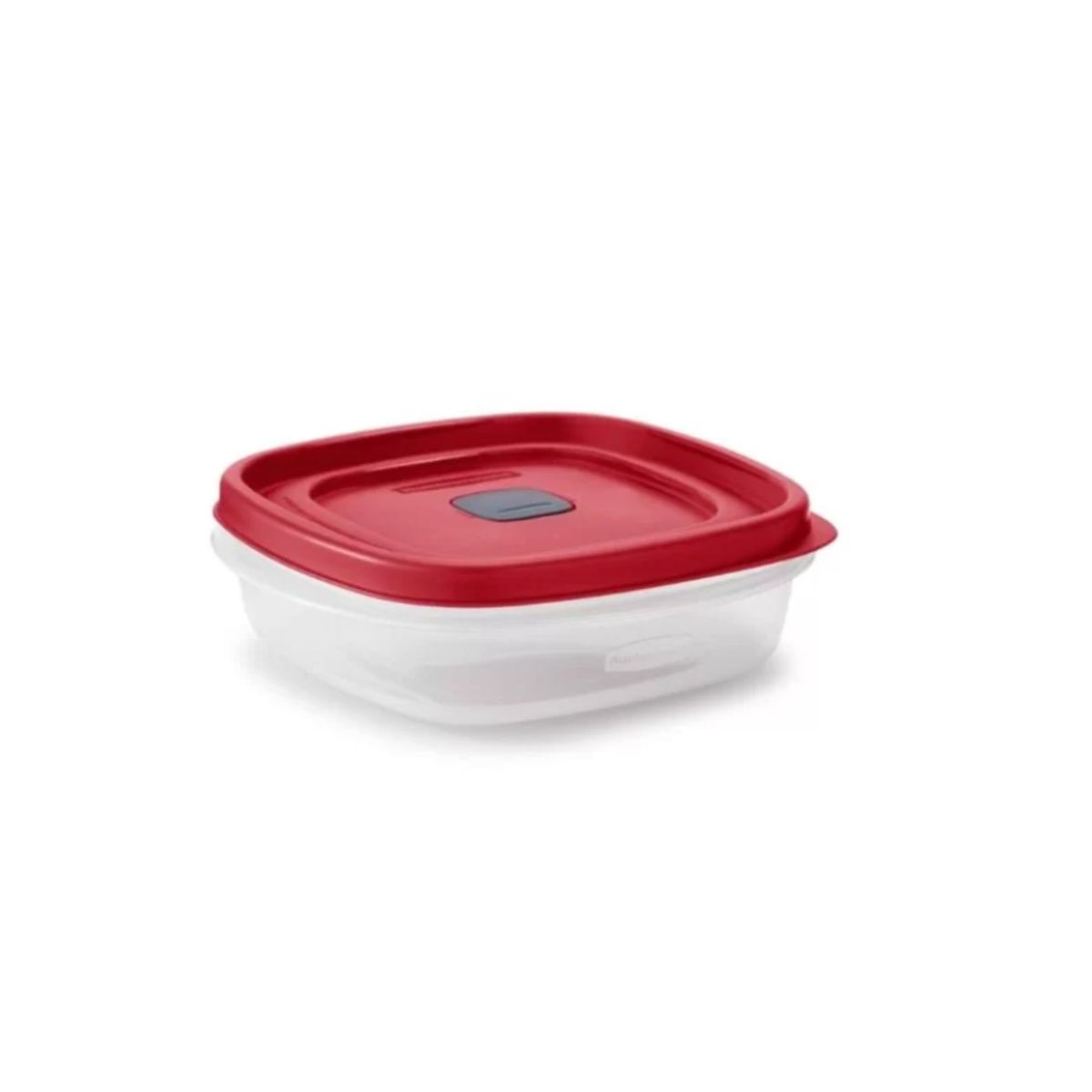 RUBBERMAID - HERMETICO EASY FIND LIDS TAPA ROJA VENT 710ML CUADRADO
