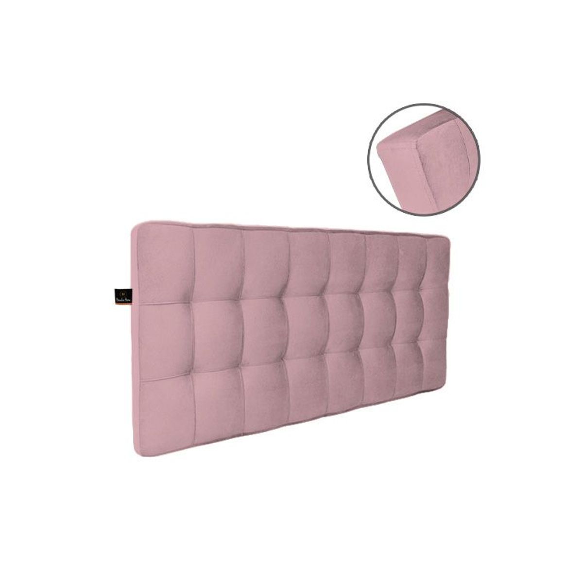 BARAKA HOME - Cabecera Maltes 1.5 plz - Rosado