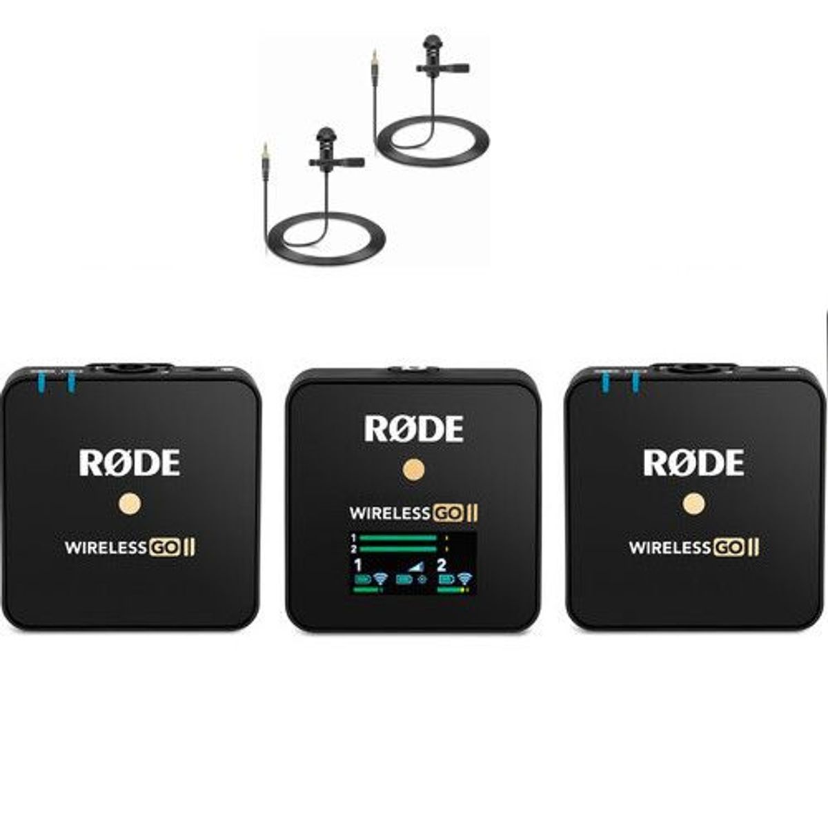 RODE - Rode Wireless Go Ii 2-personas + 2 Lavalier GENERICO