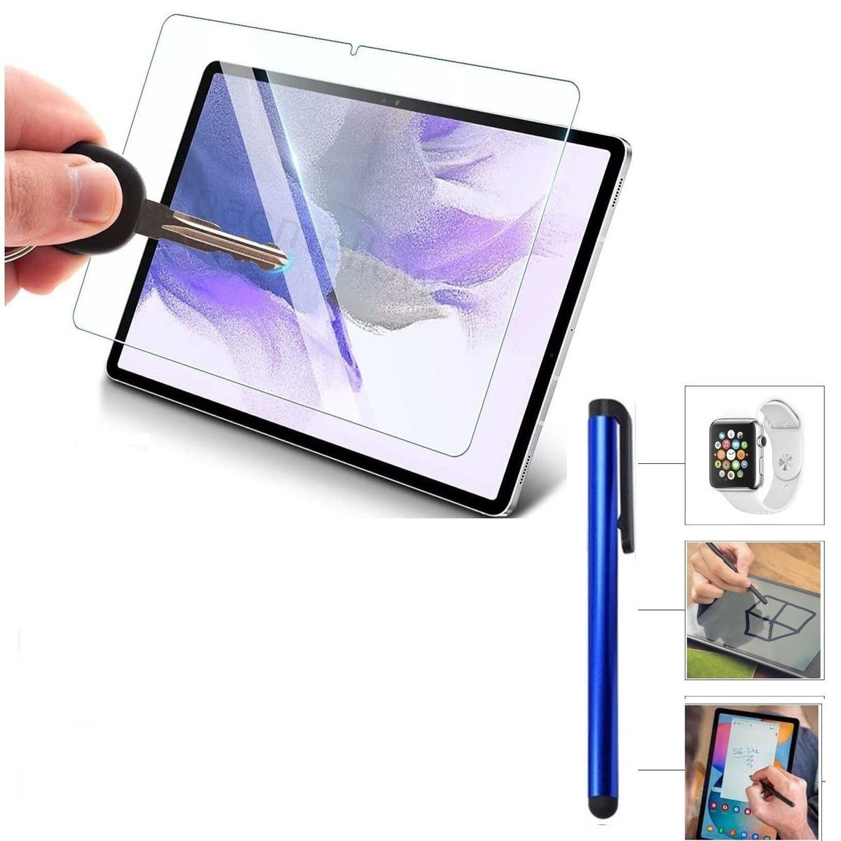 GENERICO - Protector de Pantalla & Lapiz Optico para Samsung Tab S8 11.0 SM-X700