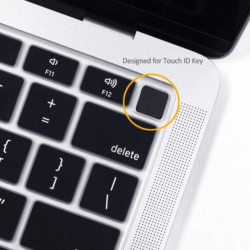 GENERICO - Protector Macbook Air 13.3 M1 2020 Ingles 2020 A2179 / A2337 d Teclado