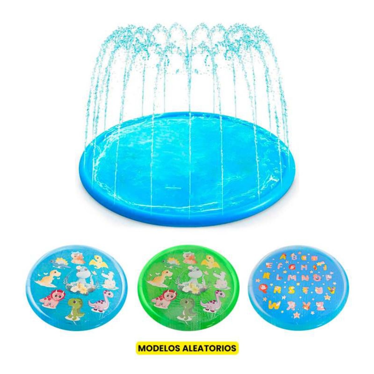 ITELSISTEM - Juego Piscina Infantil flotador colchoneta roseadora Agua