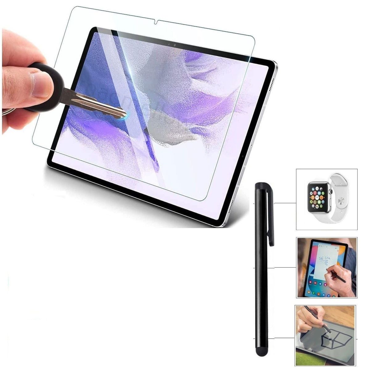 GENERICO - Protector de Pantalla & Lapiz Optico para Samsung Tab S8 11.0 SM-X700