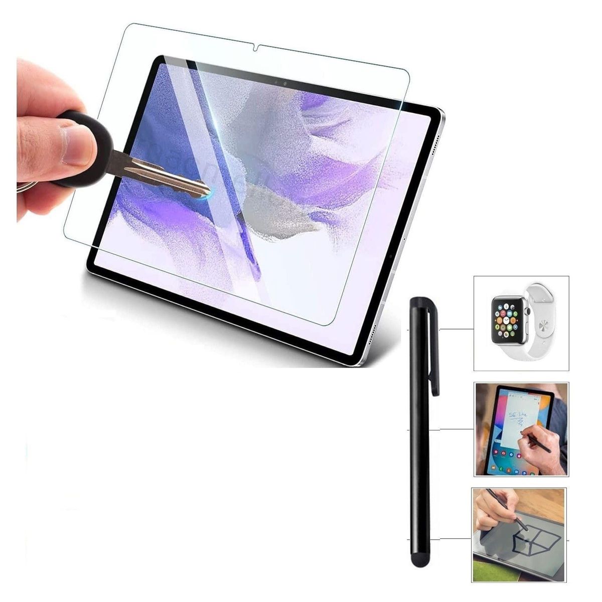 GENERICO - Protector de Pantalla & Lapiz Optico para Samsung Tab S8 11.0 SM-X700