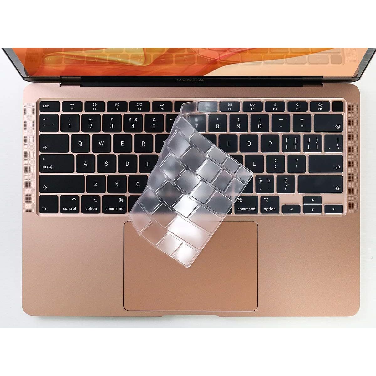 GENERICO - Protector Macbook Air 13.3 M1 2020 Ingles 2020 A2179 / A2337 d Teclado