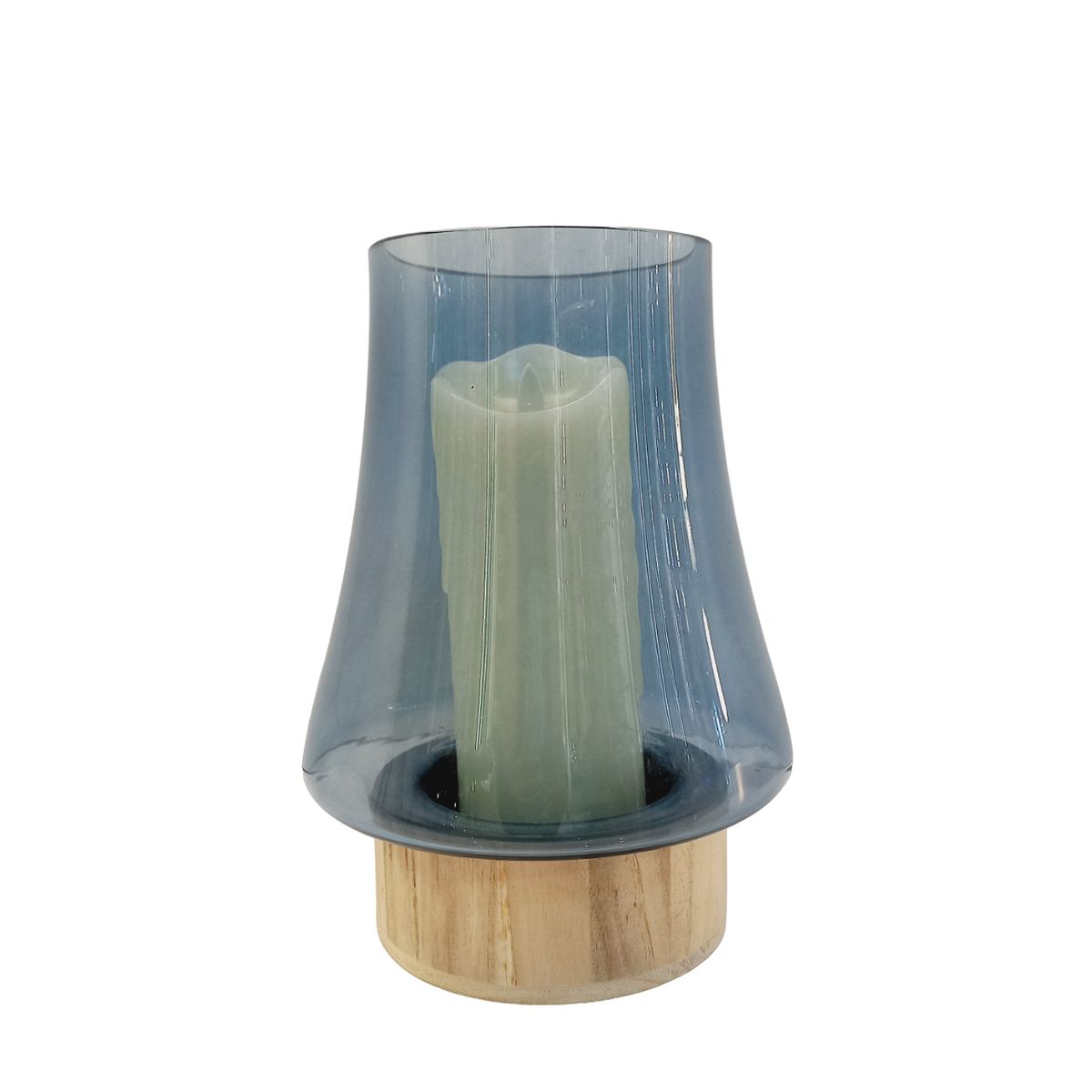 SANTINI - Portavela Con Base Blue