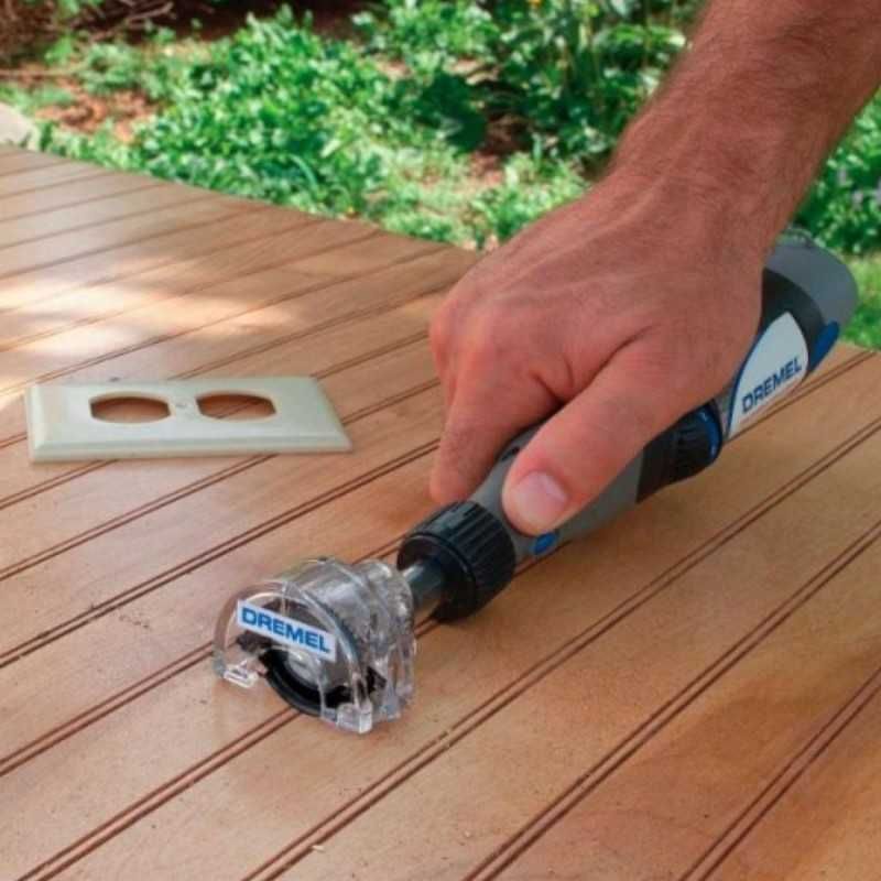 DREMEL - Dremel Mini Sierra Circular Corte Madera Disco Adaptador 670