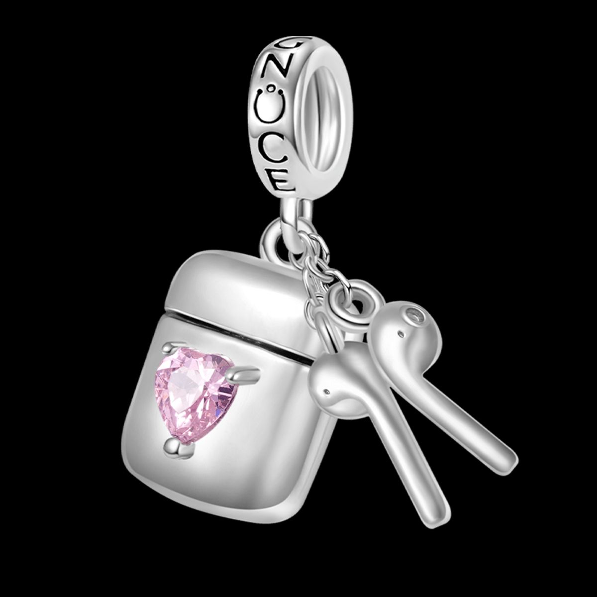 GENERICO - Charm de plata Gnoce Caja de Auriculares