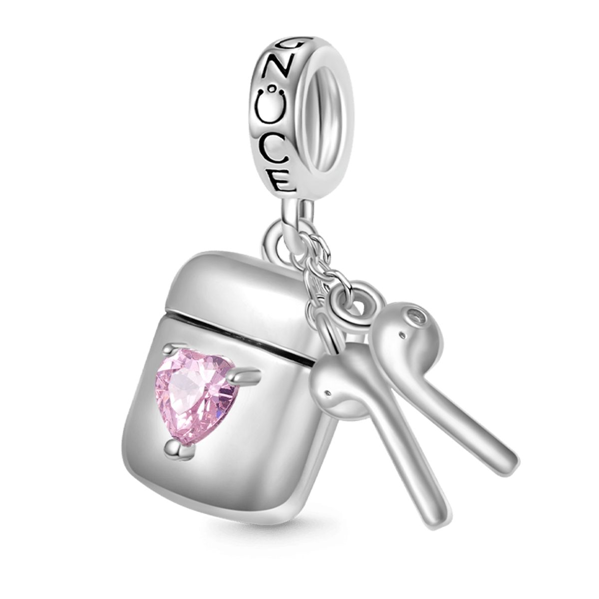 GENERICO - Charm de plata Gnoce Caja de Auriculares