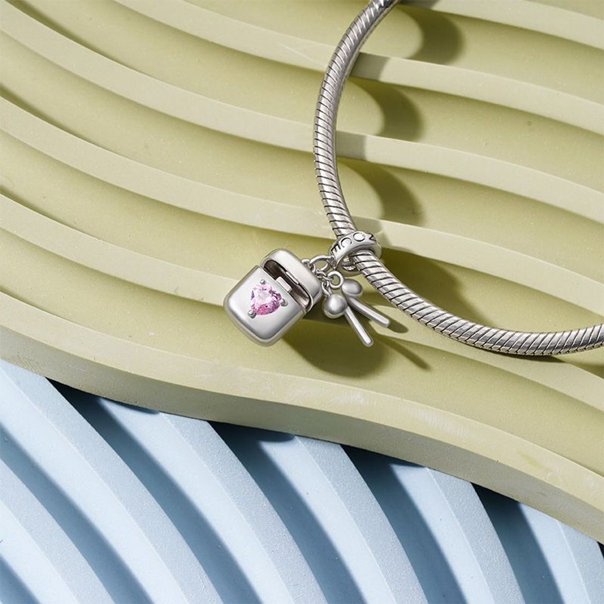 GENERICO - Charm de plata Gnoce Caja de Auriculares