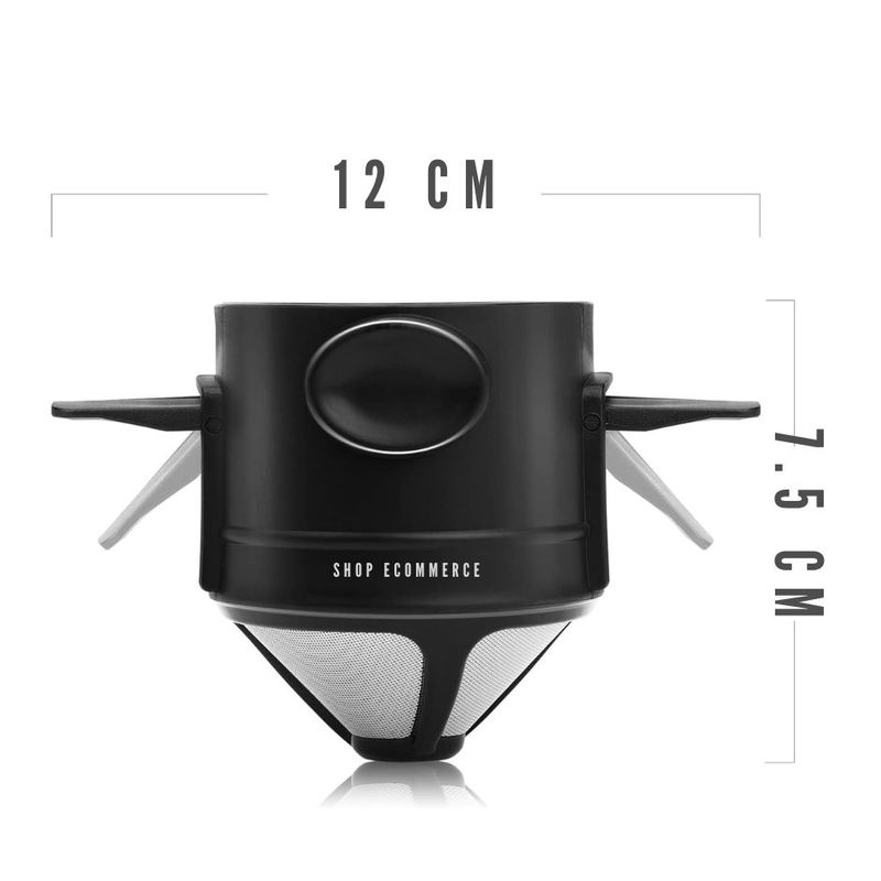 IMPORTADO MC - Filtro de café portátil para goteo de té  café