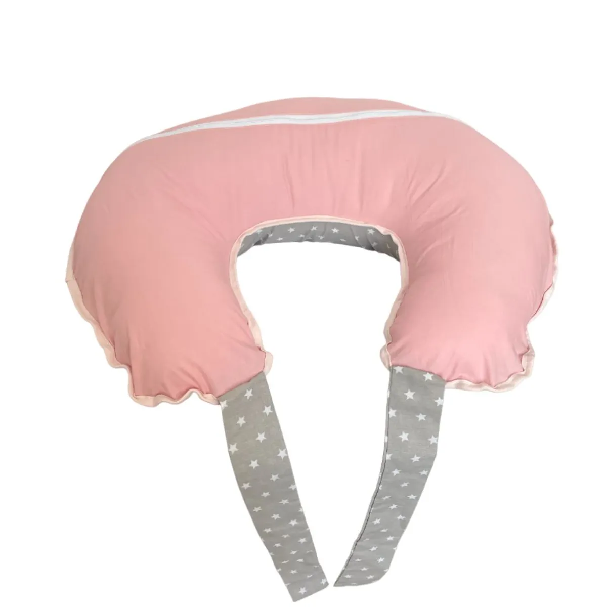 GENERICO - Almohada de Lactancia Gris niña Mi Cigueña