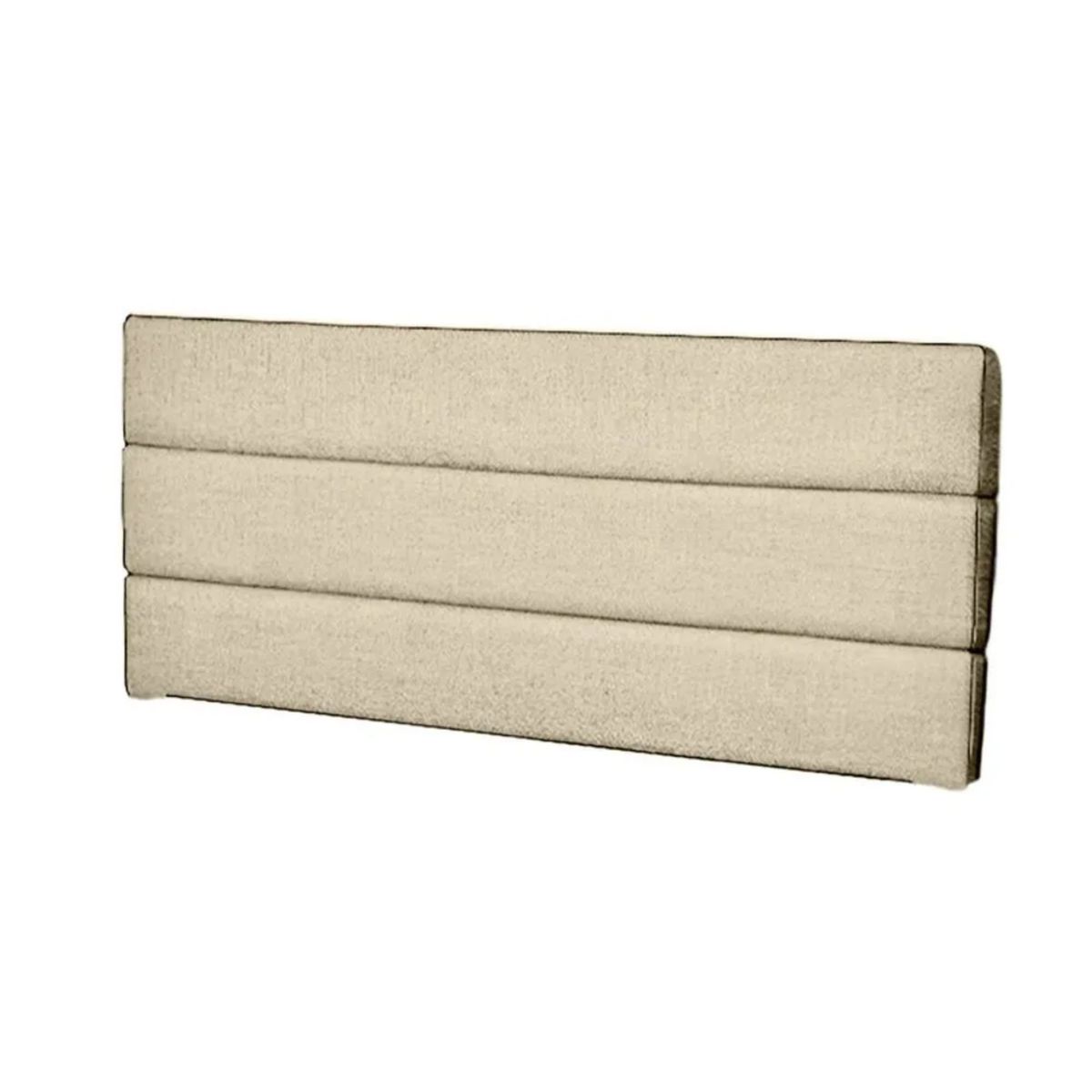 MAVISAC - Cabecera Abraham Plaza Queen Color Marfil - Tela