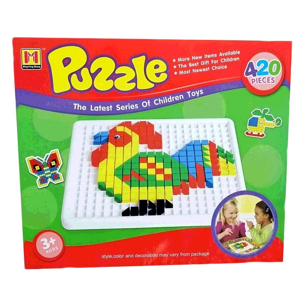 GENERICO - Rompecabeza Mosaicos - Juego De Arte Educativo 420 Piezas