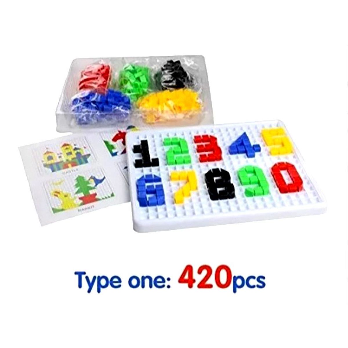 GENERICO - Rompecabeza Mosaicos - Juego De Arte Educativo 420 Piezas