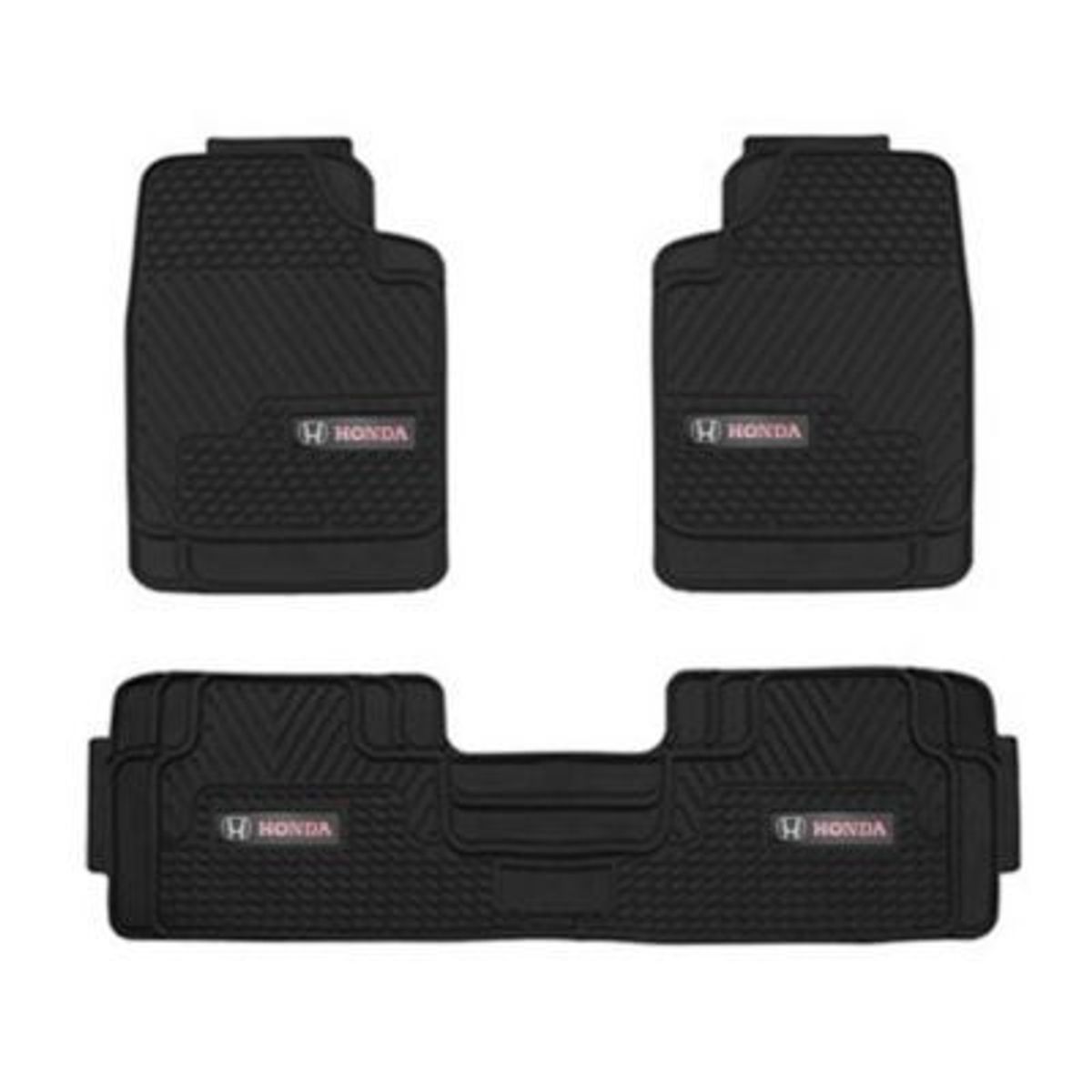 GENERICO - piso jebe protector de alfombra honda pilot city civic crv