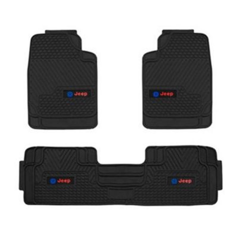 GENERICO - piso jebe protector de alfombra jeep compas renegade liberty