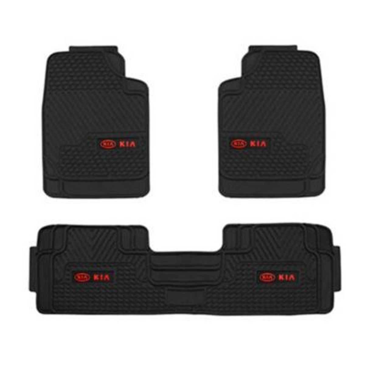 GENERICO - piso jebe protector alfombra kia cerato optima picanto rio