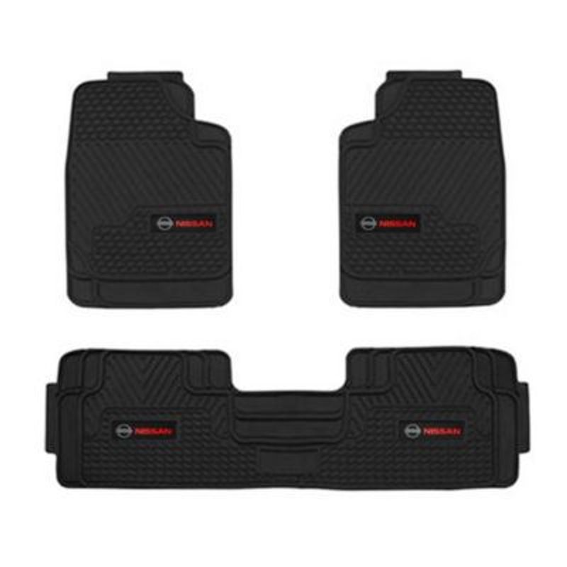 GENERICO - piso jebe protector de alfombra nissan frontier kicks navara