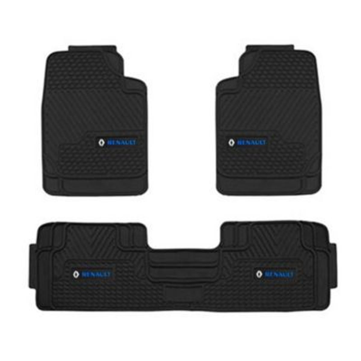 GENERICO - piso jebe protector de alfombra renault duster logan kwid